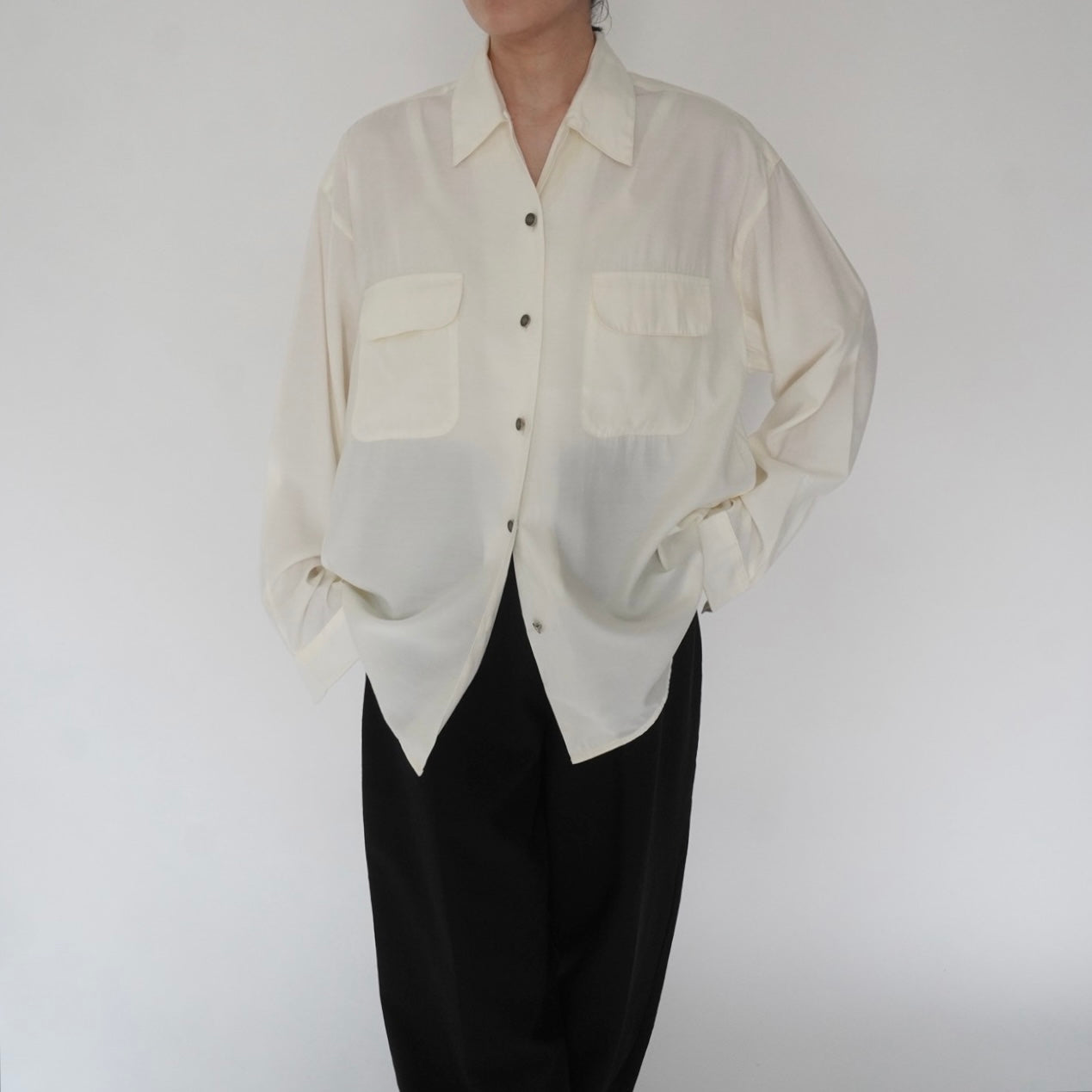 90s Ivory Shirt