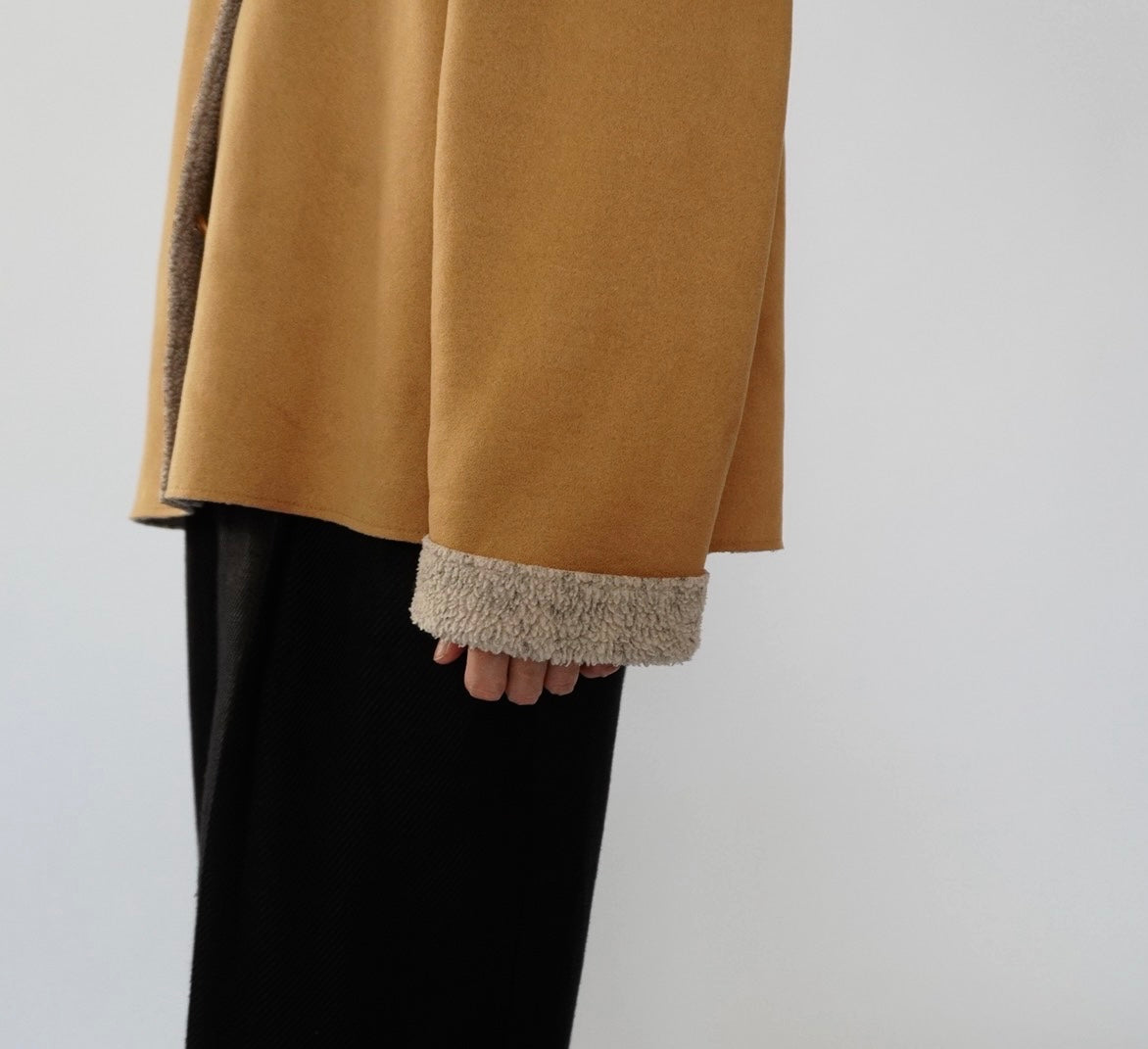 90s Faux Shearling Jacket