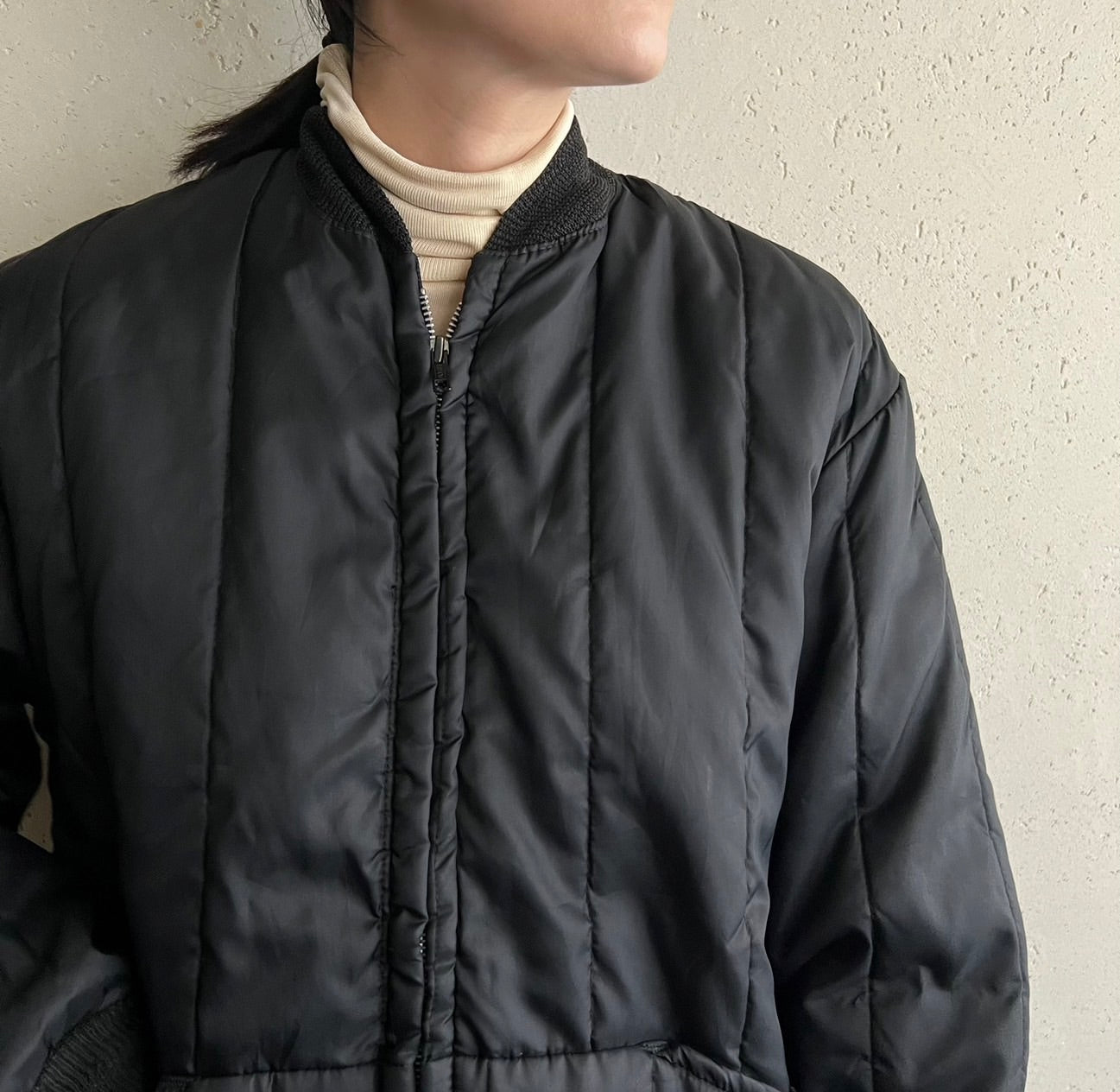 70s Quilted Light Jacket