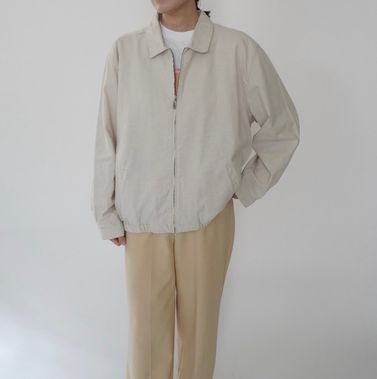 90s Linen Light Jacket
