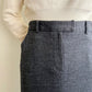 90s Wool Maxi Skirt Made in USA