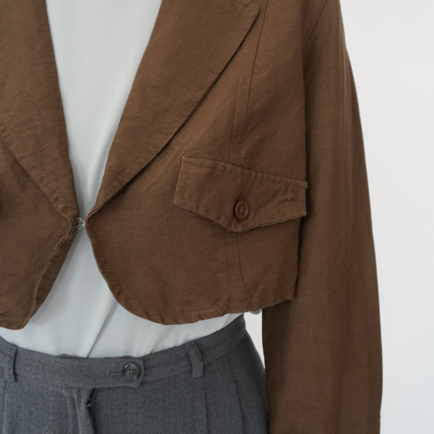 90s Cropped Light Jacket