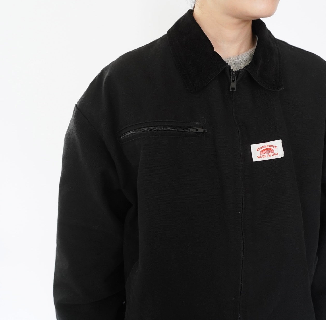 90s "ROUND HOUSE" Jacket Made in USA