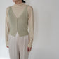 90s Ribbed Top Made in Italy