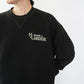 90s ”Marine & Construction" Printed Sweater Made in USA Dead Stock