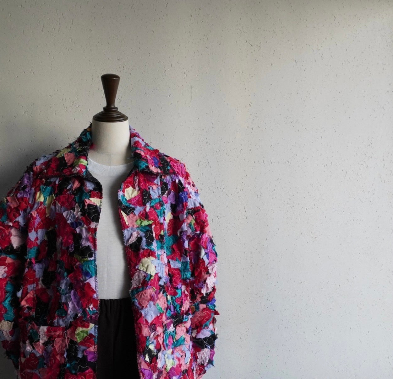 90s Patchwork Reversible Jacket