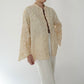 90s Pleated Silk Blouse
