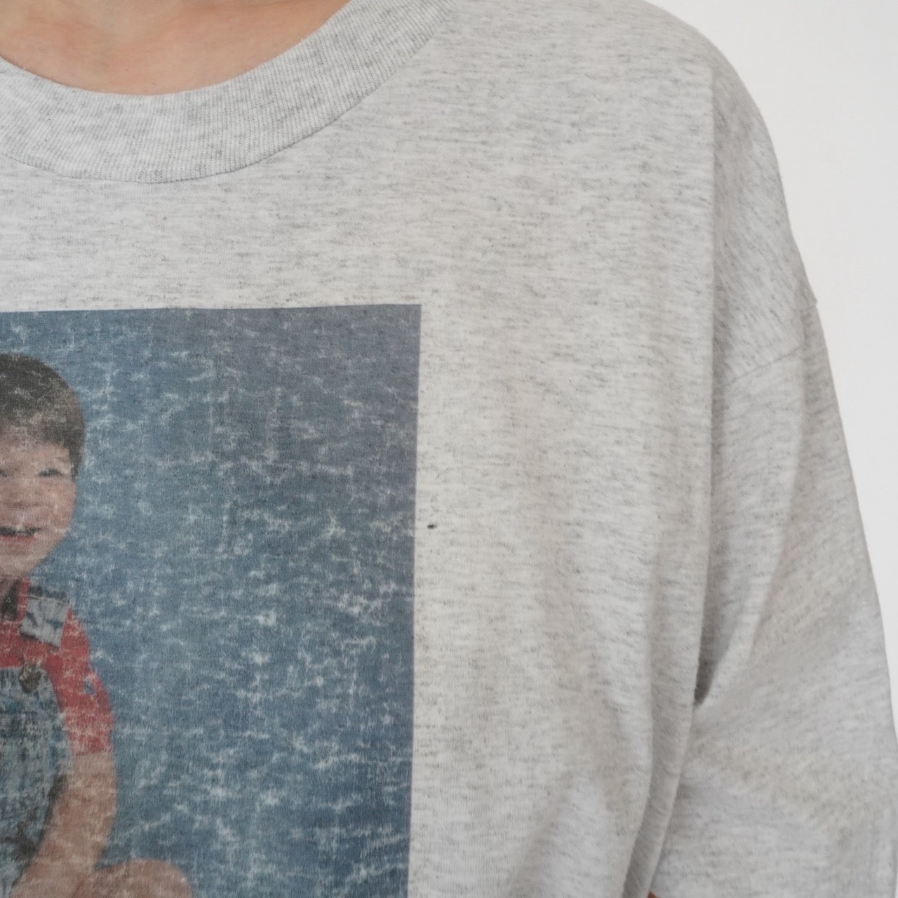 90s Photo Printed T-shirt Made in USA