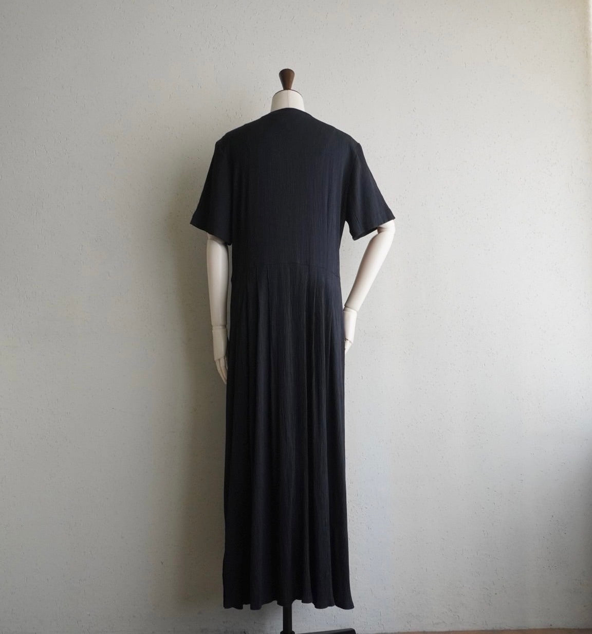 90s EURO Black Maxi Dress