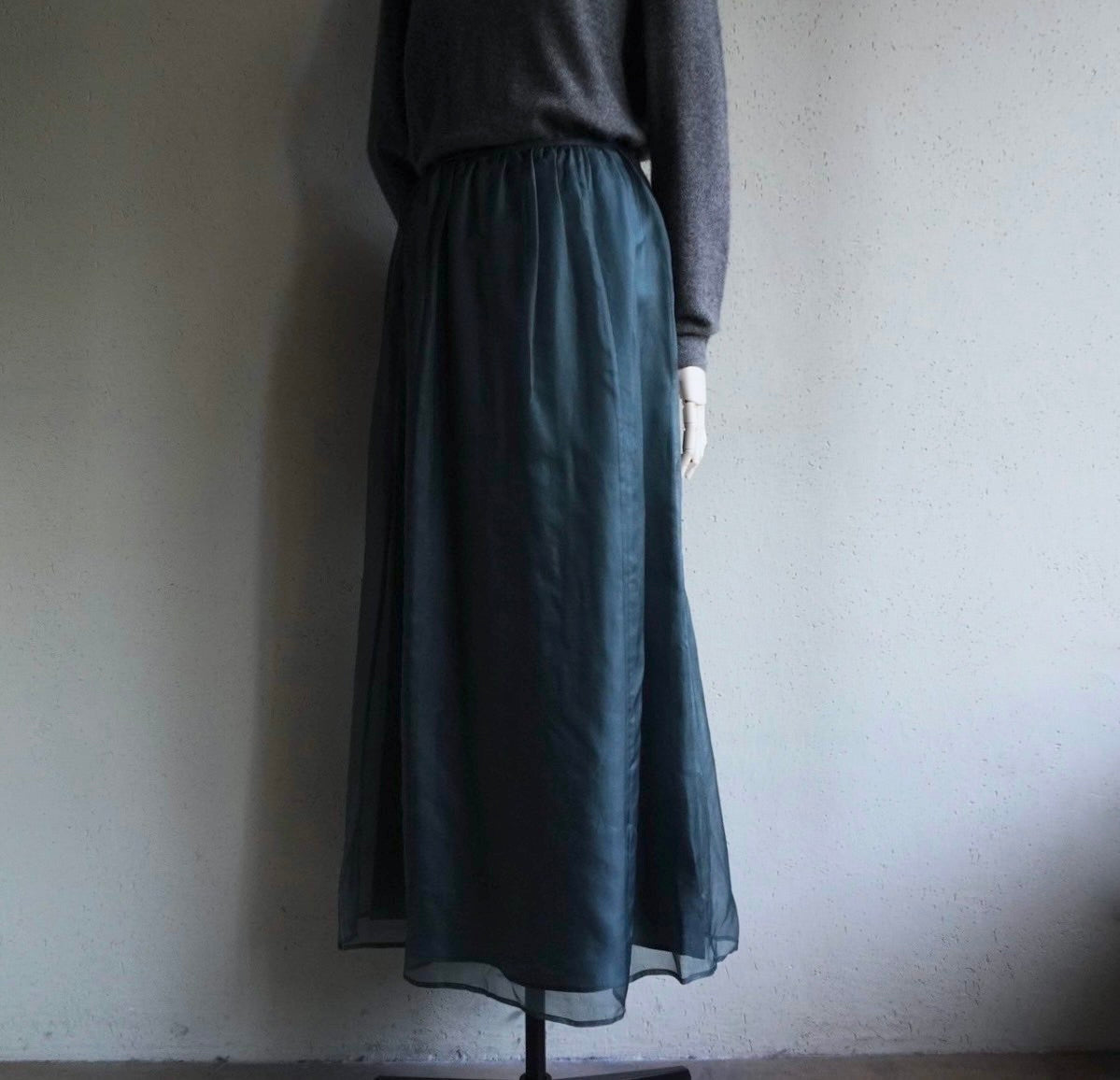 90s Sheer Maxi Skirt