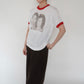 80s Photo Printed T-shirt Made in USA