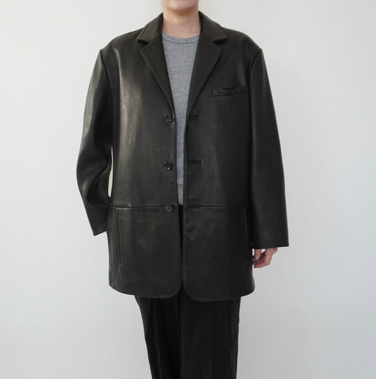 90s Leather Jacket