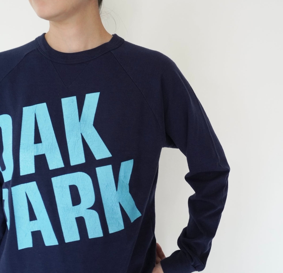 90s Long Sleeves Printed T-shirt Made in USA