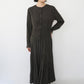 80s Maxi Design Dress