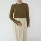 90s Mix Knit Top Made in USA