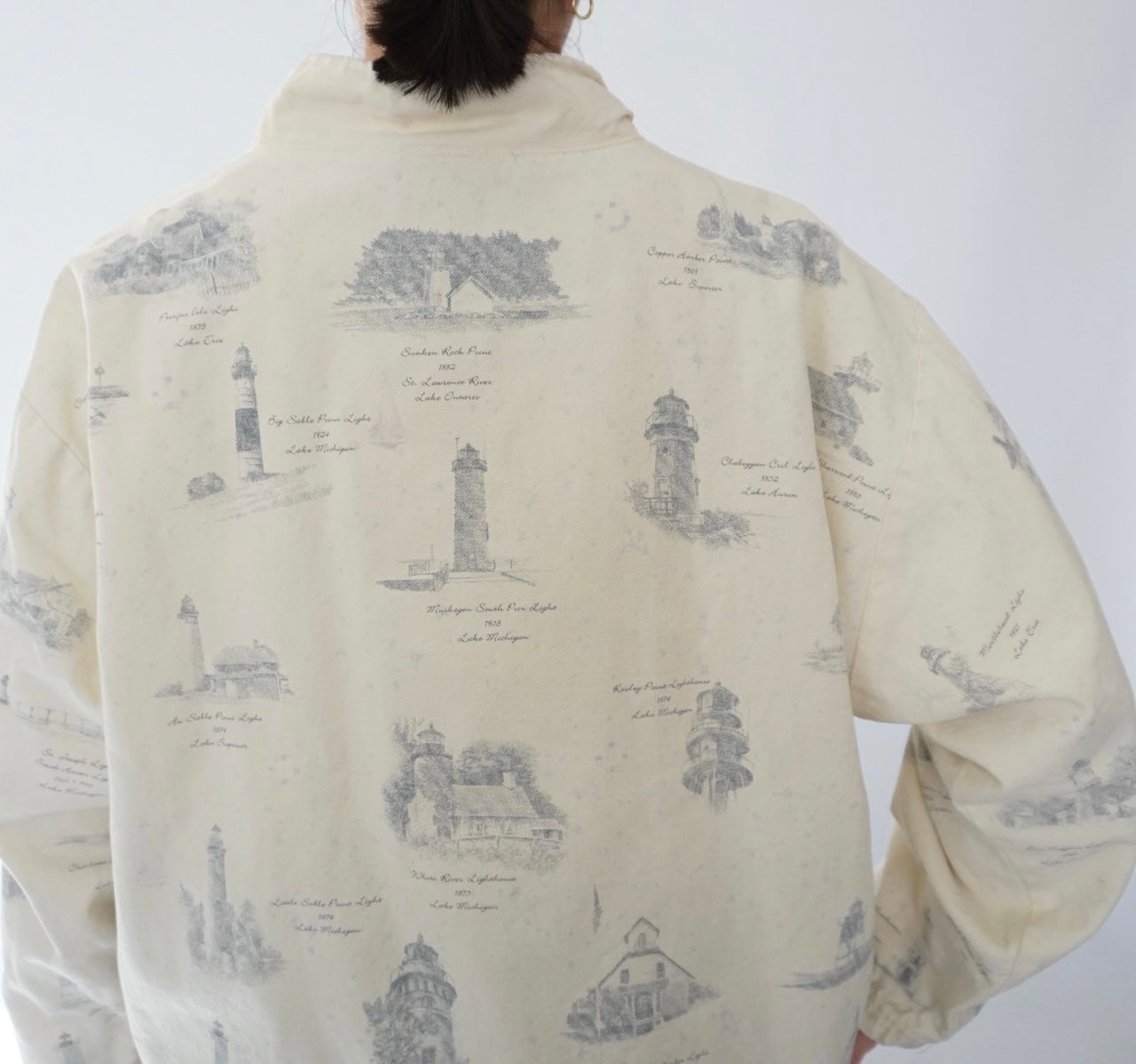90s Printed Jacket