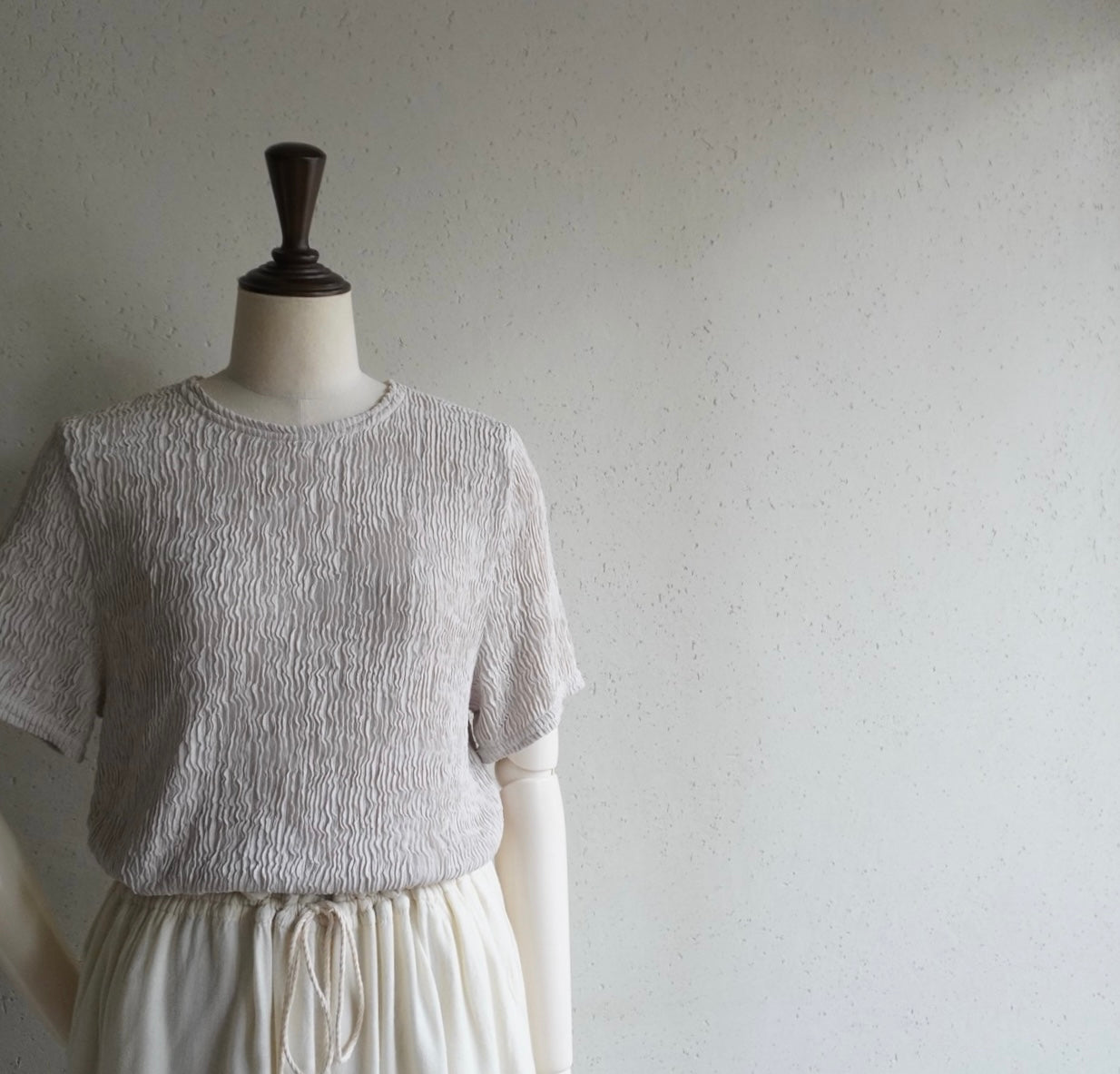 90s Pleated Top Made in USA