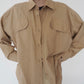 90s Cotton Design Shirt