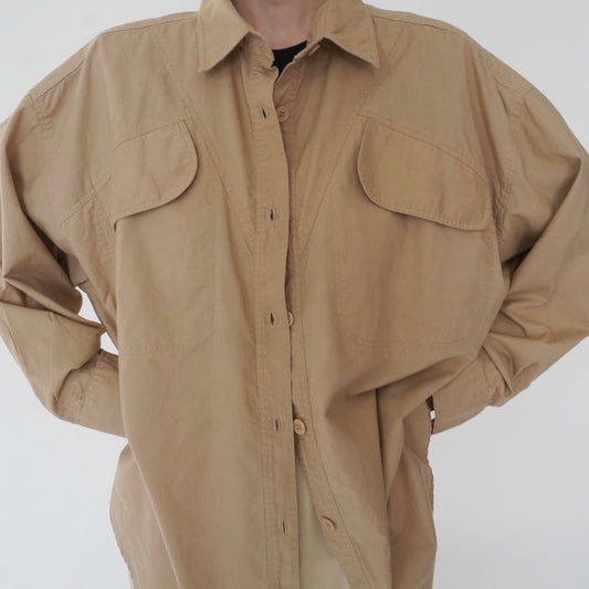 90s Cotton Design Shirt