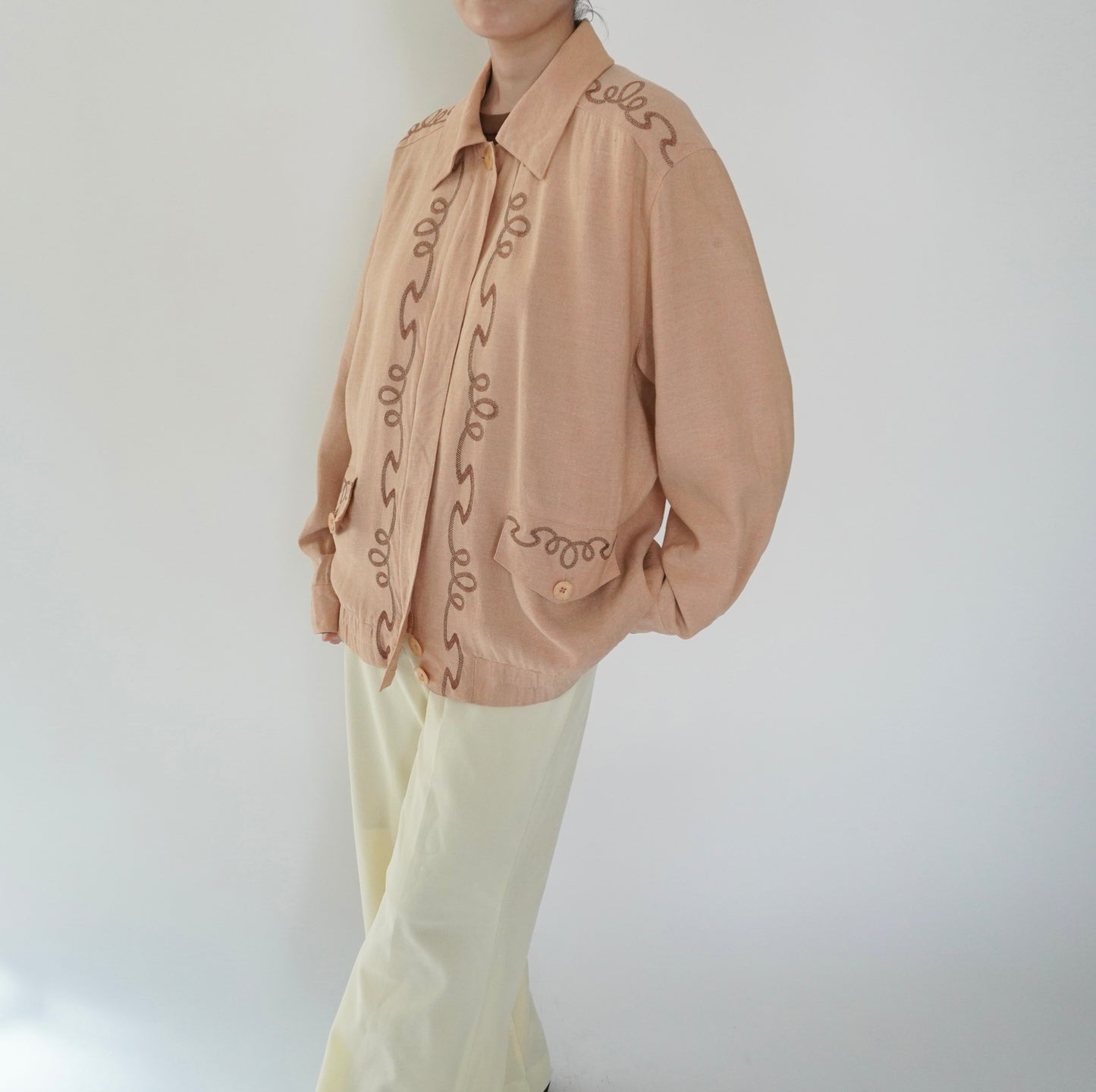 80s Stitch Design Jacket