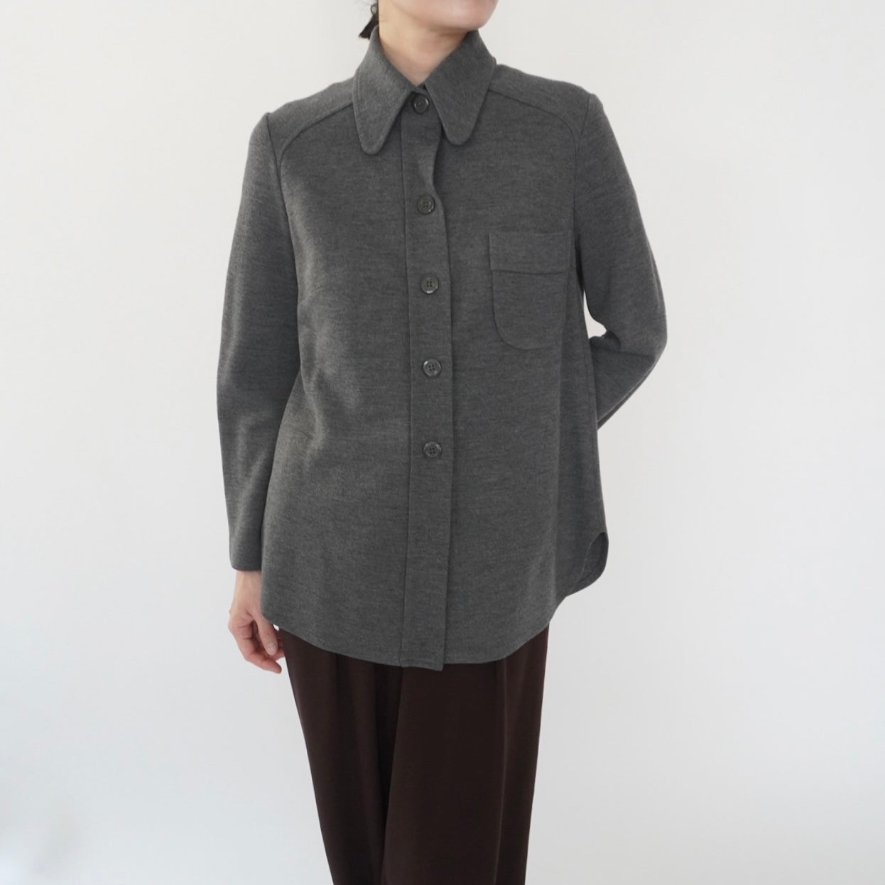 70s Gray Shirt Made in Sweden