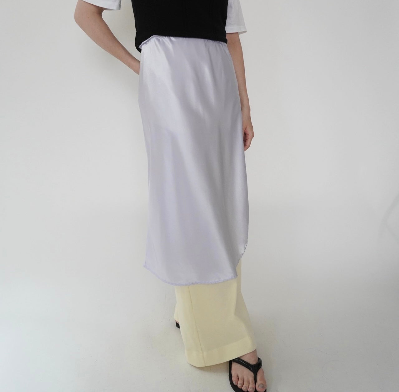90s Light Purple Skirt