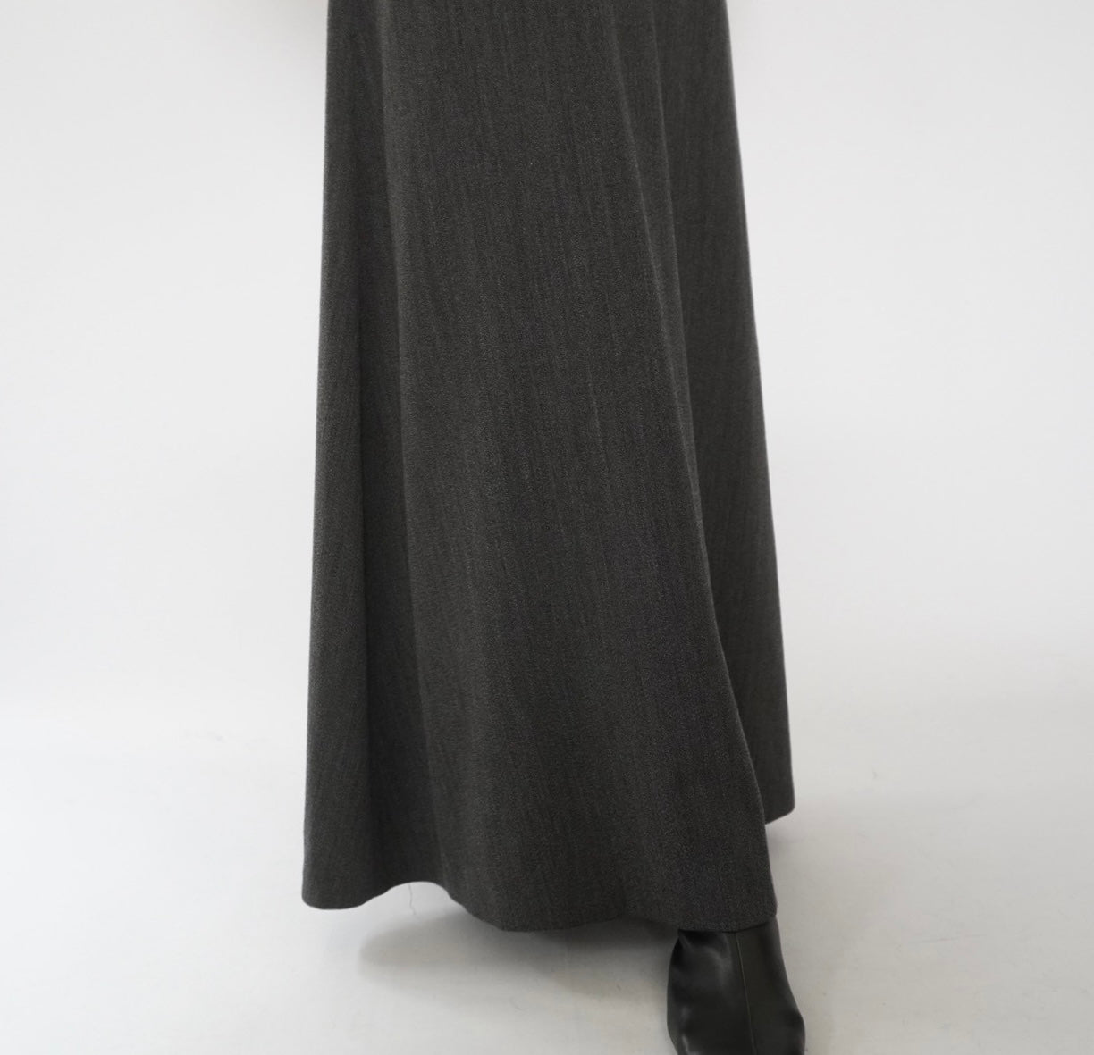 90s Wool Maxi Skirt