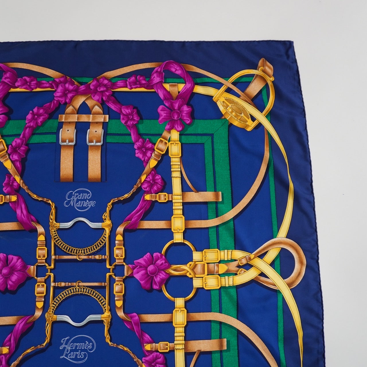 ”Hermes” Silk Scarf Made in France