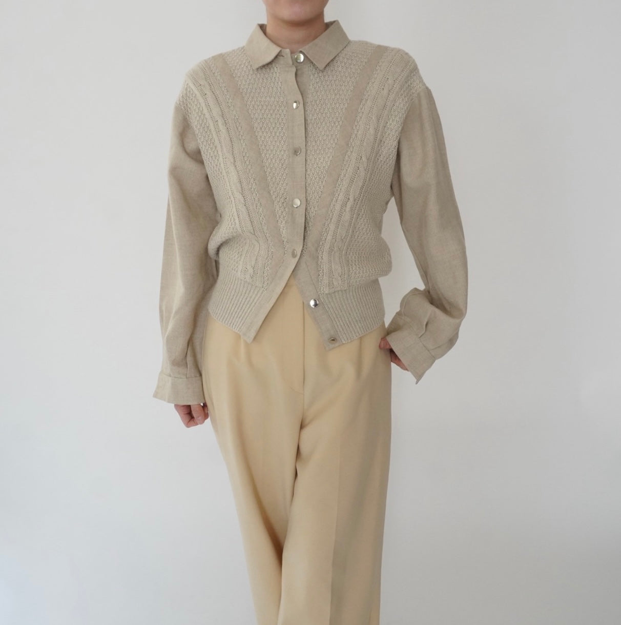 80s EURO Linen Light Jacket