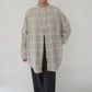 90s Linen Plaid Shirt