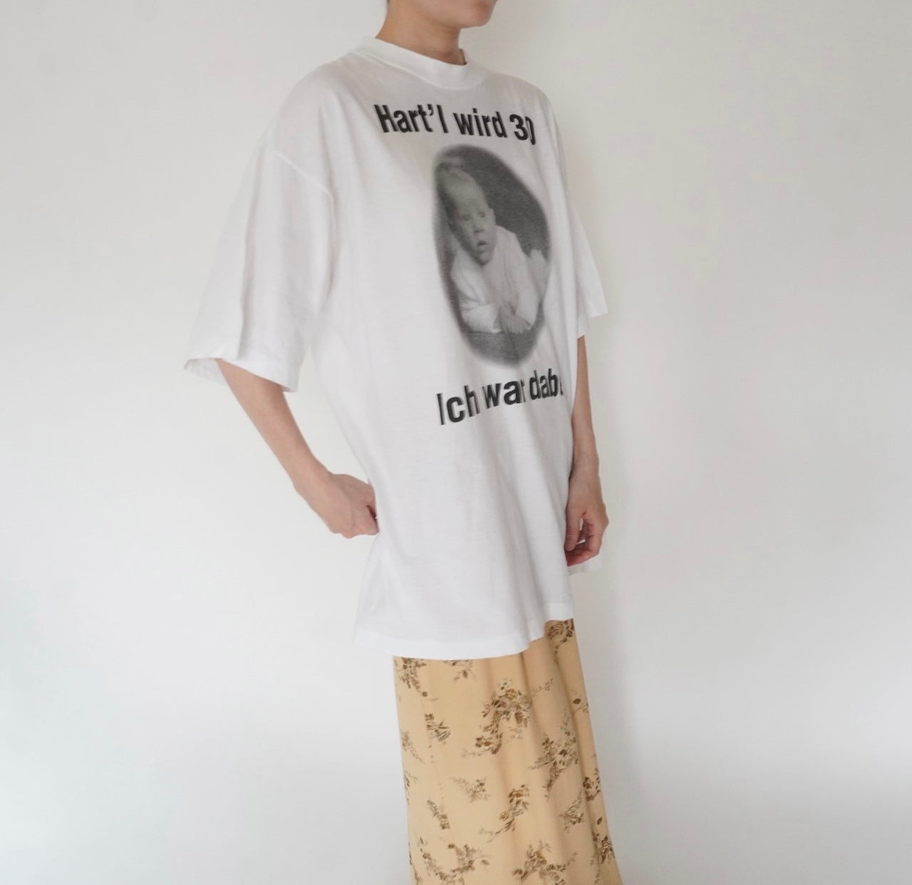 90s Photo Printed T-shirt Styled in USA