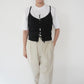 90s Lace Up Design Camisole Top