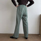 70s Green  Pattern pants