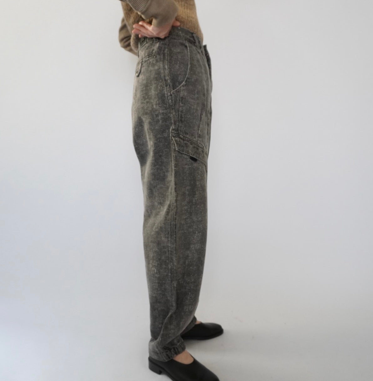 90s Design Wide Denim
