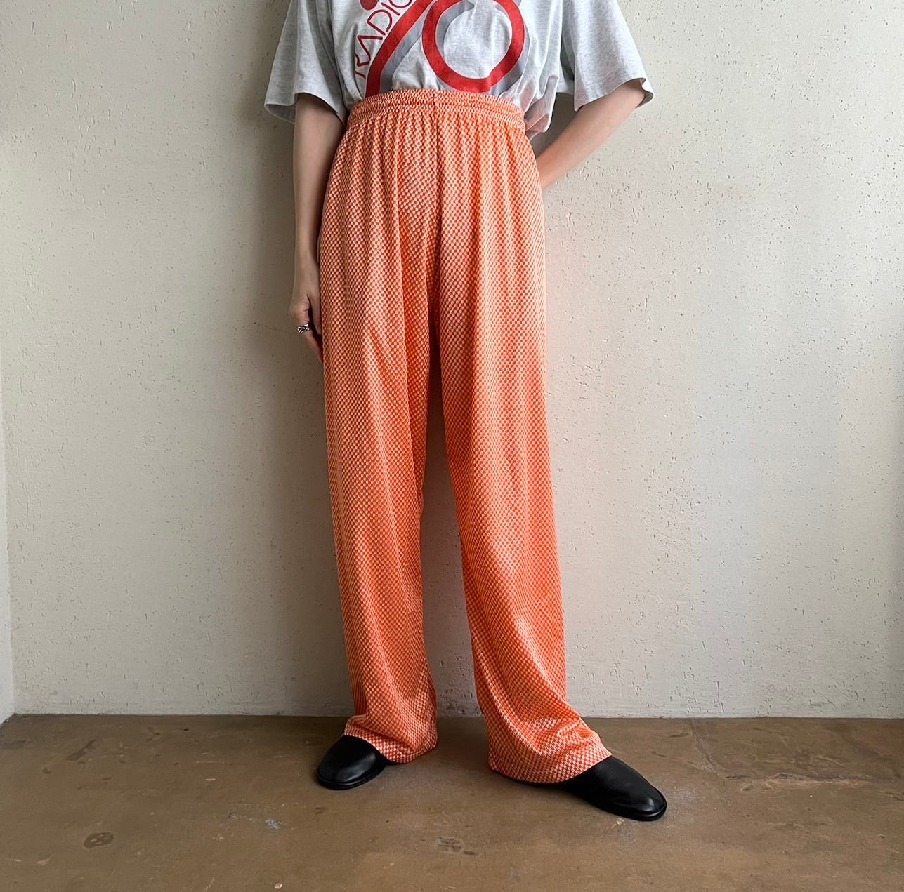 90s Pattern Pants Made in USA