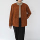 90s Suede Blouse, Jacket