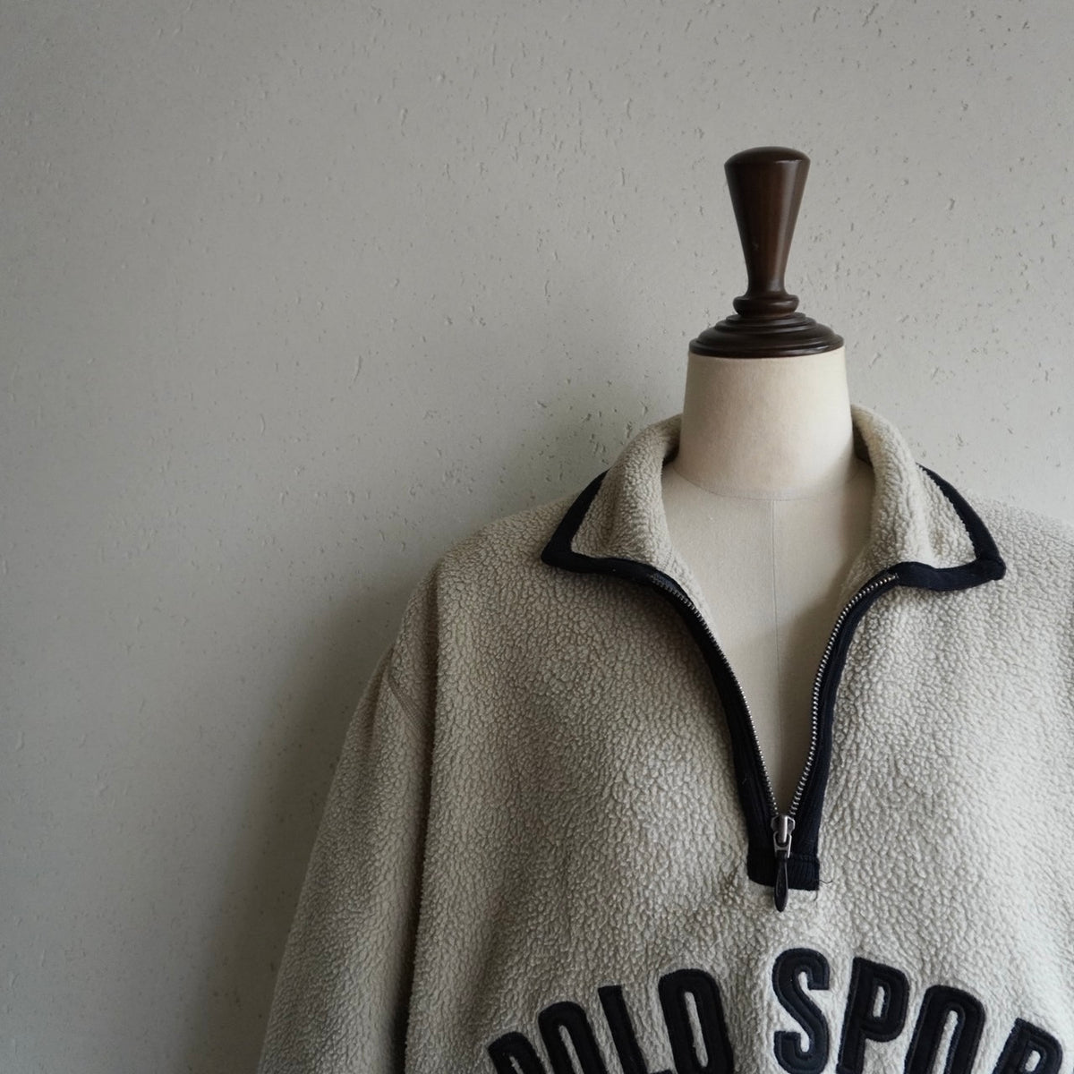 90s "POLO SPORT" Half Zip Fleece Made in Canada