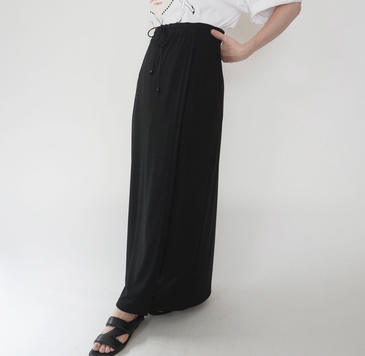 90s Wrap Design  Maxi Skirt Made in USA