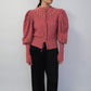 80s Embroidery Knit Cardigan