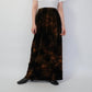 90s Velor Maxi Skirt