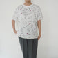 90s Printed T-shirt Made in France