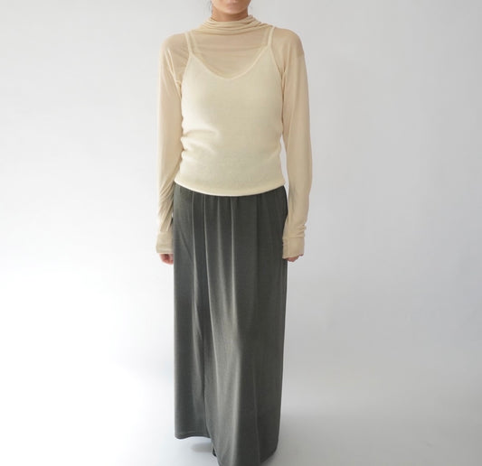 90s Angora Knit Camisole Top