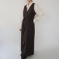 80s Sleeveless Wrap Dress
