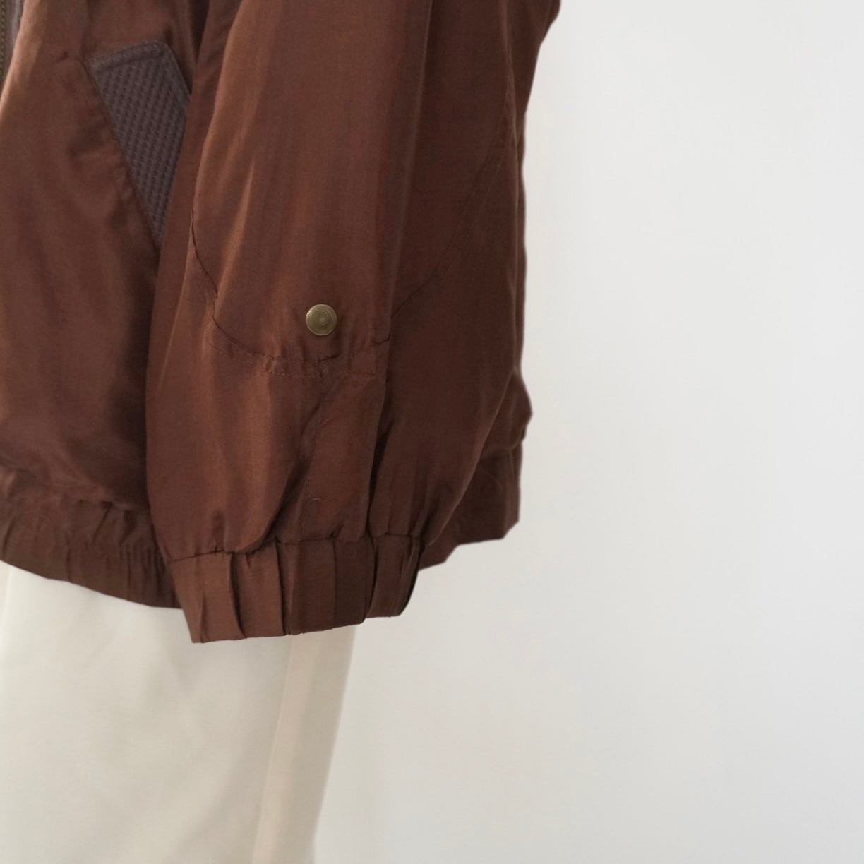 90s Silk Design Light Jacket