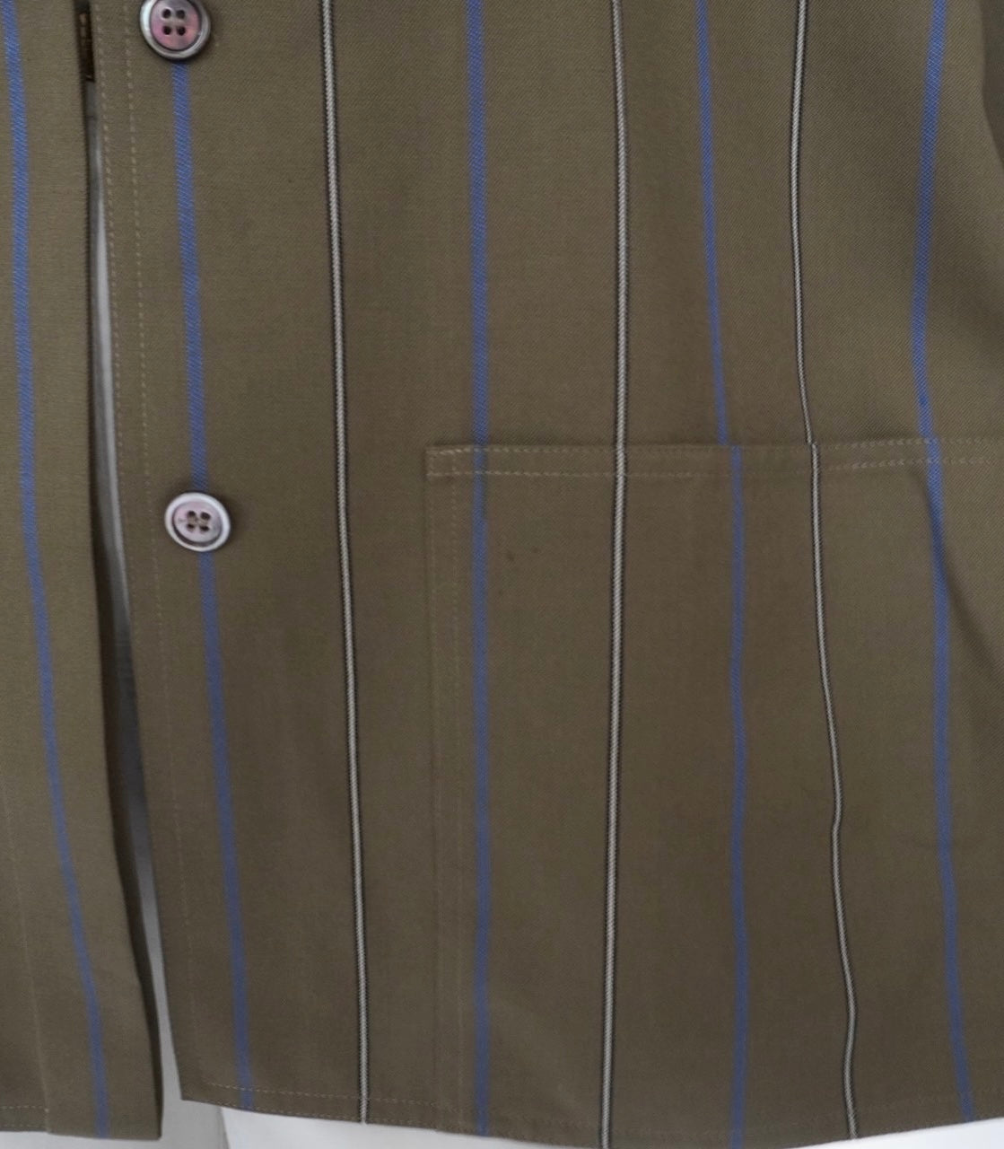 80s Striped Light Jacket Made in Italy