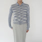 70s Pattern Zip Top