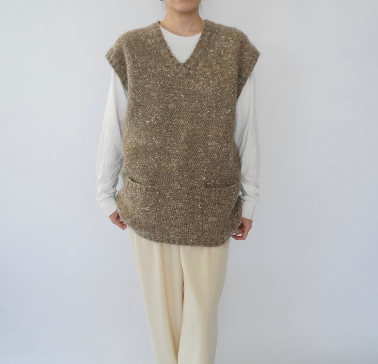 80s Mohair Knit Vest