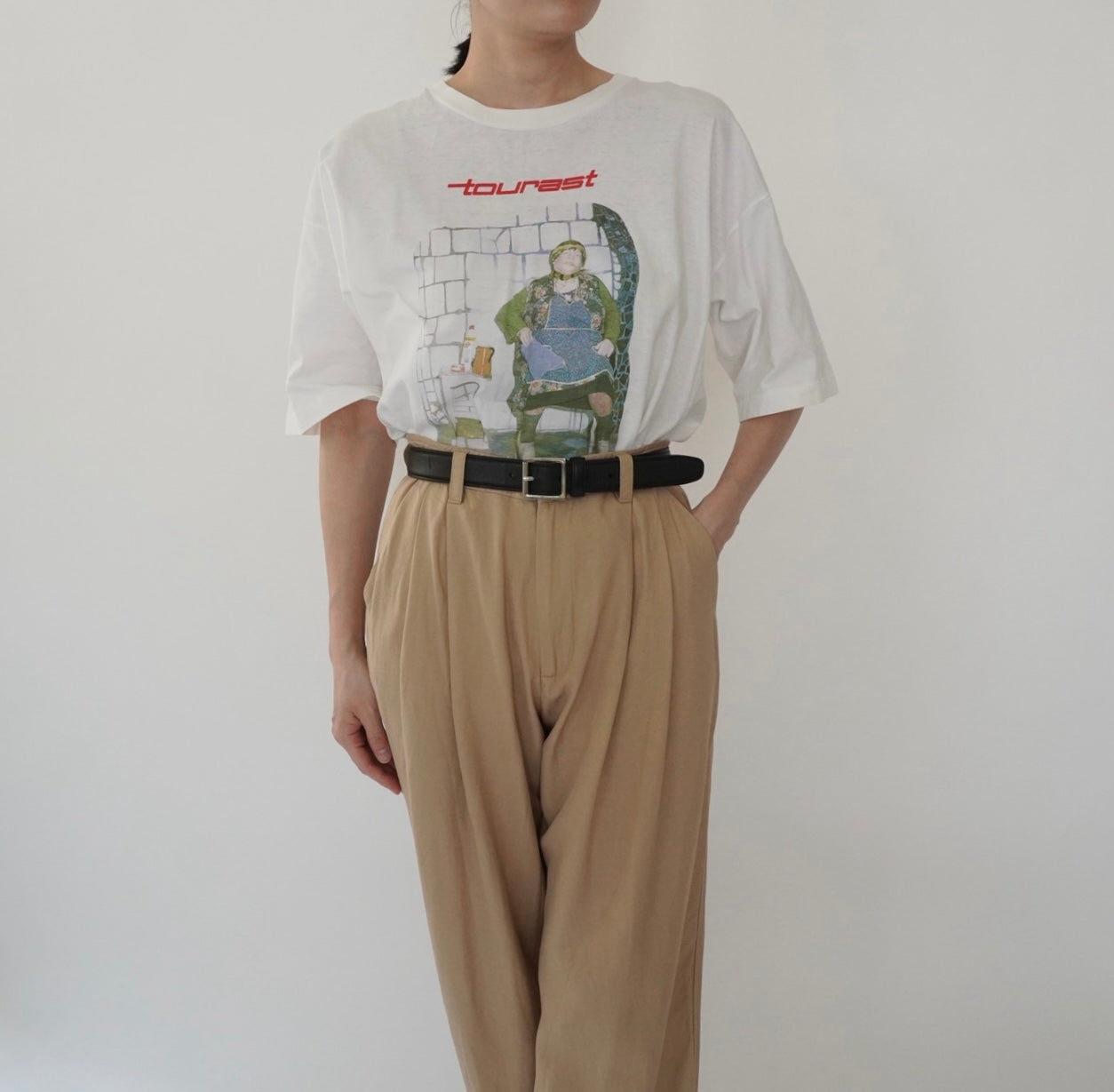 90s EURO Photo Printed T-shirt