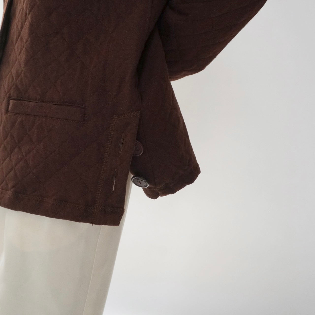90s Quilted Light Jacket