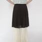 90s "BENETTON" Pleated Design Skirt Made in Italy